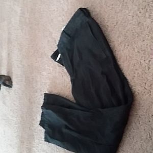 Lacoste mens black pants